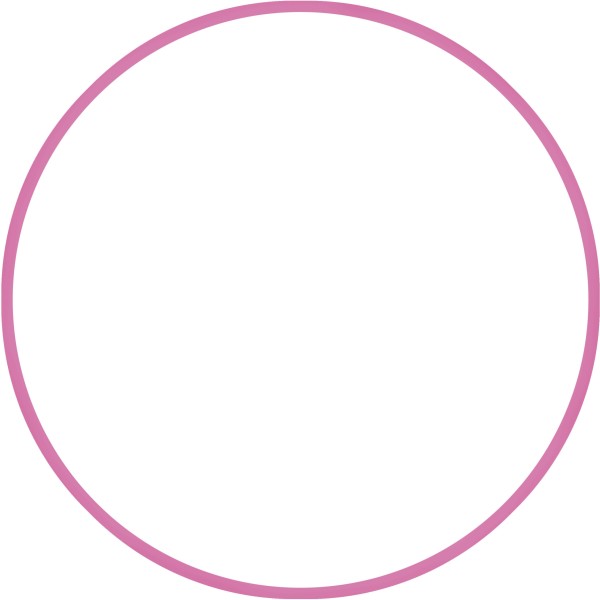 AMILA Χούλα-Χουπ HQ 70cm - Φ19mm - 280gr, Ροζ 98808