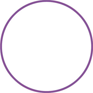 AMILA Χούλα-Χουπ HQ 70cm - Φ19mm - 280gr, Μωβ 98813