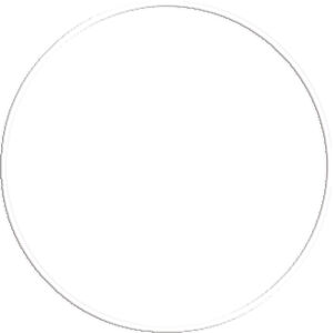 AMILA Χούλα-Χουπ HQ 70cm - Φ19mm - 280gr, Λευκό 98814