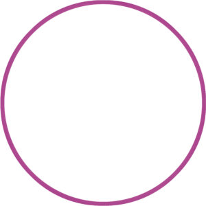 AMILA Χούλα Χουπ HQ 80cm - Φ19mm - 330gr, Φούξια 98815