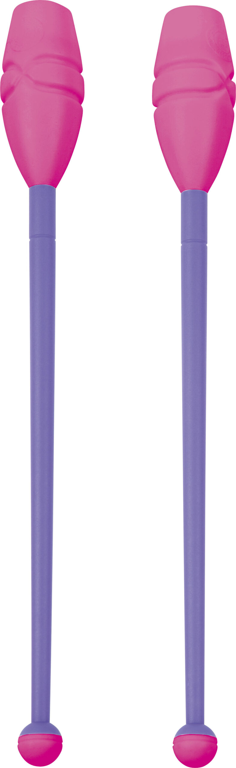 AMILA Κορίνες Ρυθμικής Γυμναστικής 45cm Μαλακές, Μωβ/Φούξια 98957 - Image 6