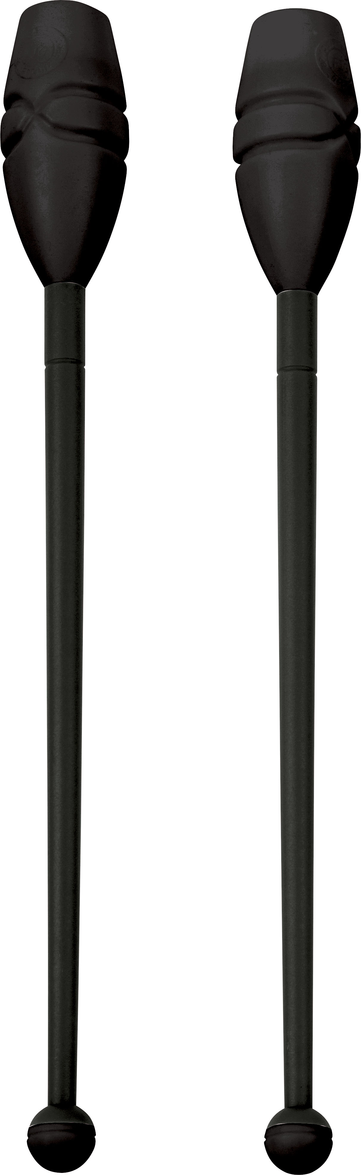 AMILA Κορίνες Ρυθμικής Γυμναστικής 41cm Μαλακές, Μαύρες 98965