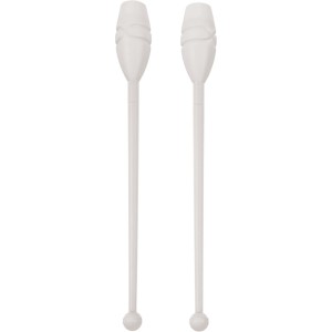 AMILA Κορίνες Ρυθμικής Γυμναστικής Παιδικές 36cm Σκληρές, Λευκές 98971