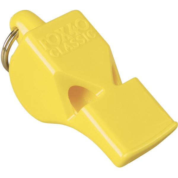 FOX Σφυρίχτρα FOX40 Classic Safety Κίτρινη με Κορδόνι 99030208