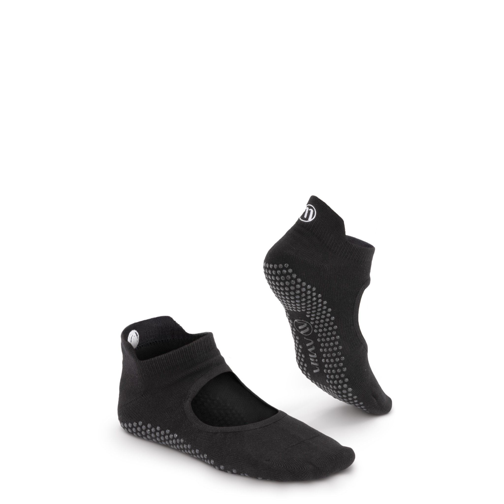 AMILA Γυναικείες Κάλτσες Pilates Yoga Balu 35-38 – Μαύρο 99865 - Image 13