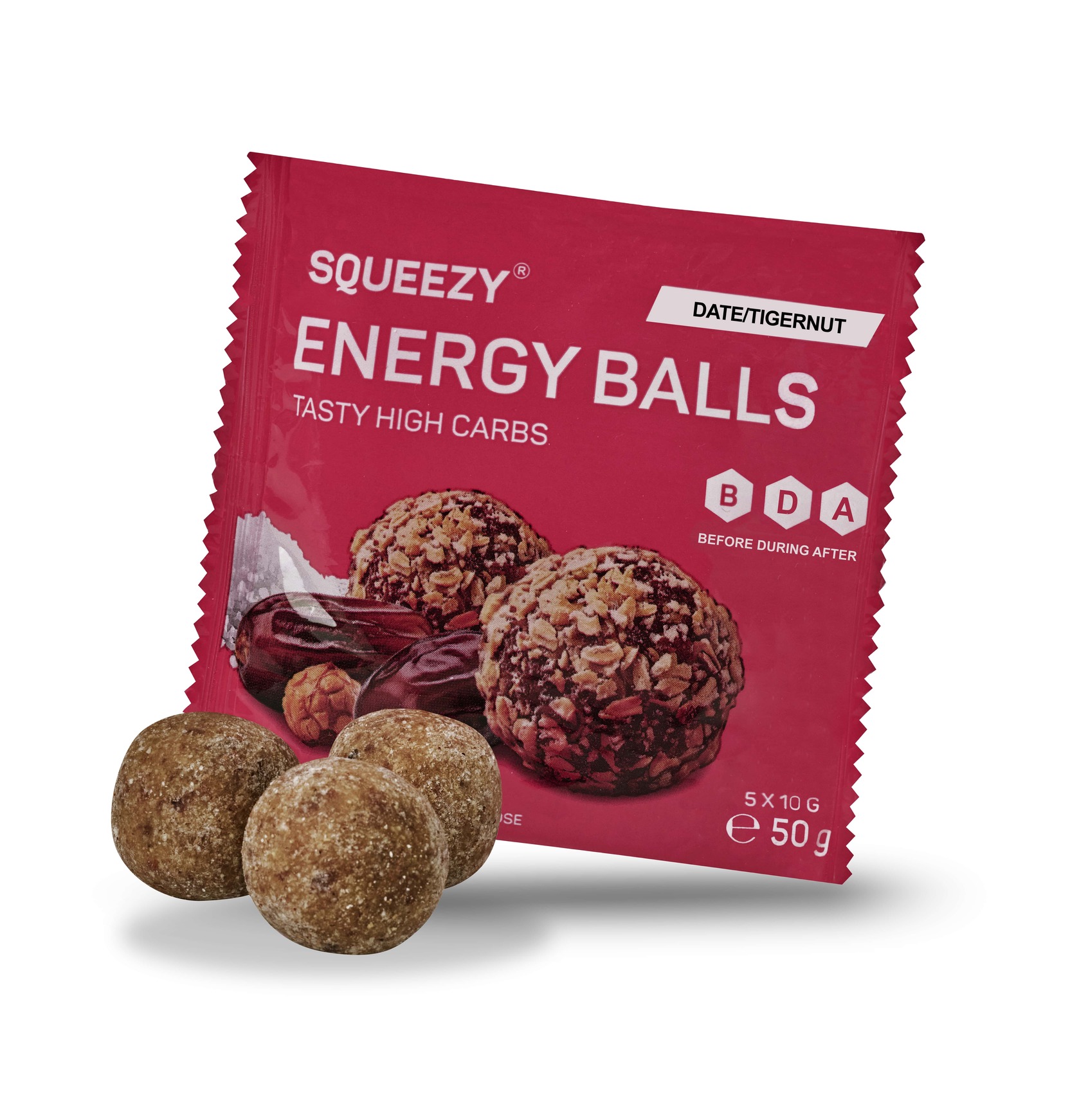 Squeezy Energy Balls Χουρμάς/Τίγκερνατ