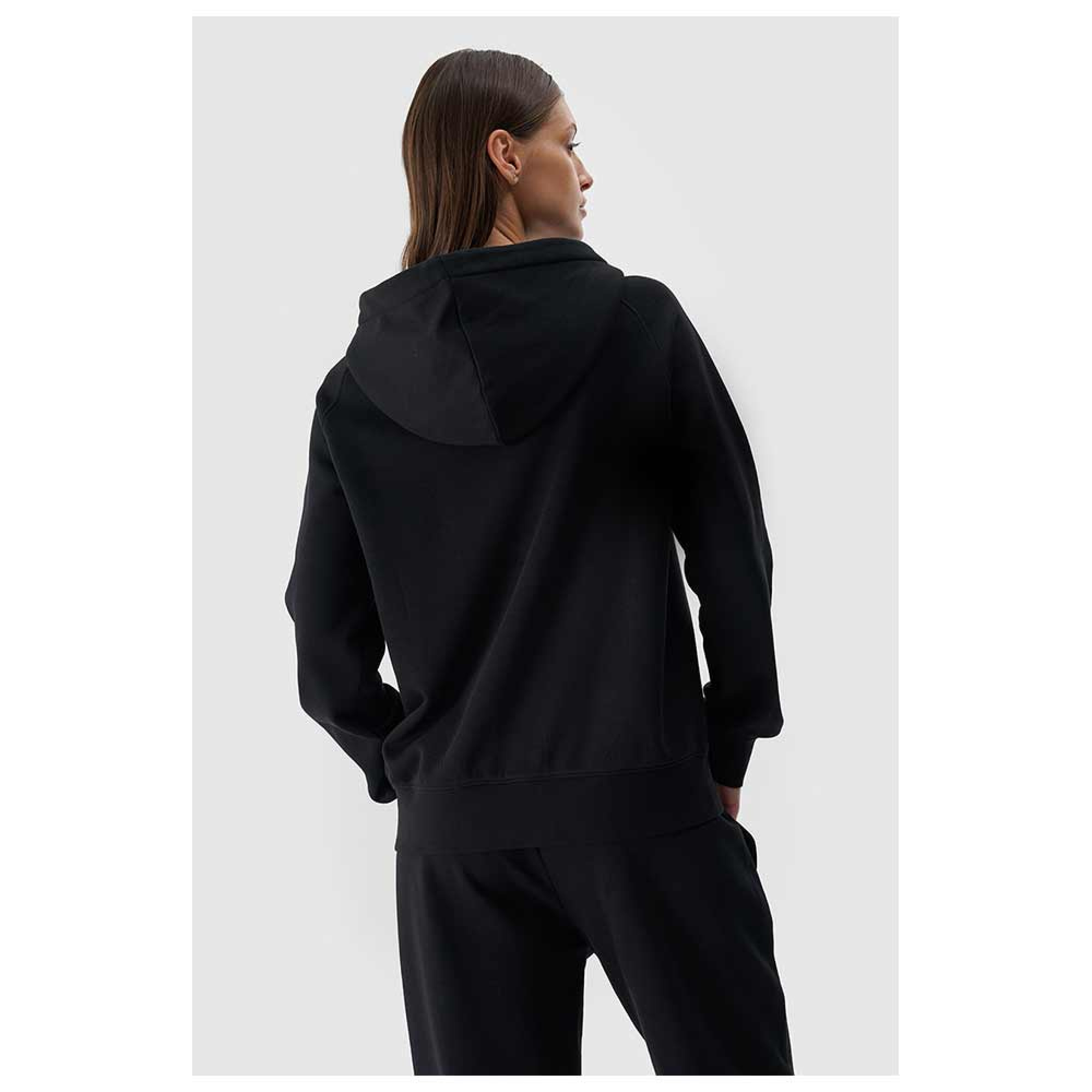 4F Γυναικείο φούτερ 4FWMM00TSWSF1764 DEEP BLACK - Image 5