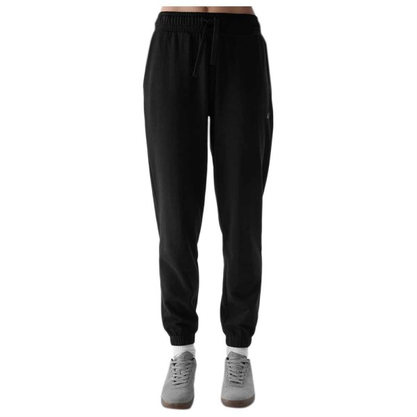 4F Γυναικείο παντελόνι φόρμας 4FWMM00TTROF1138 DEEP BLACK