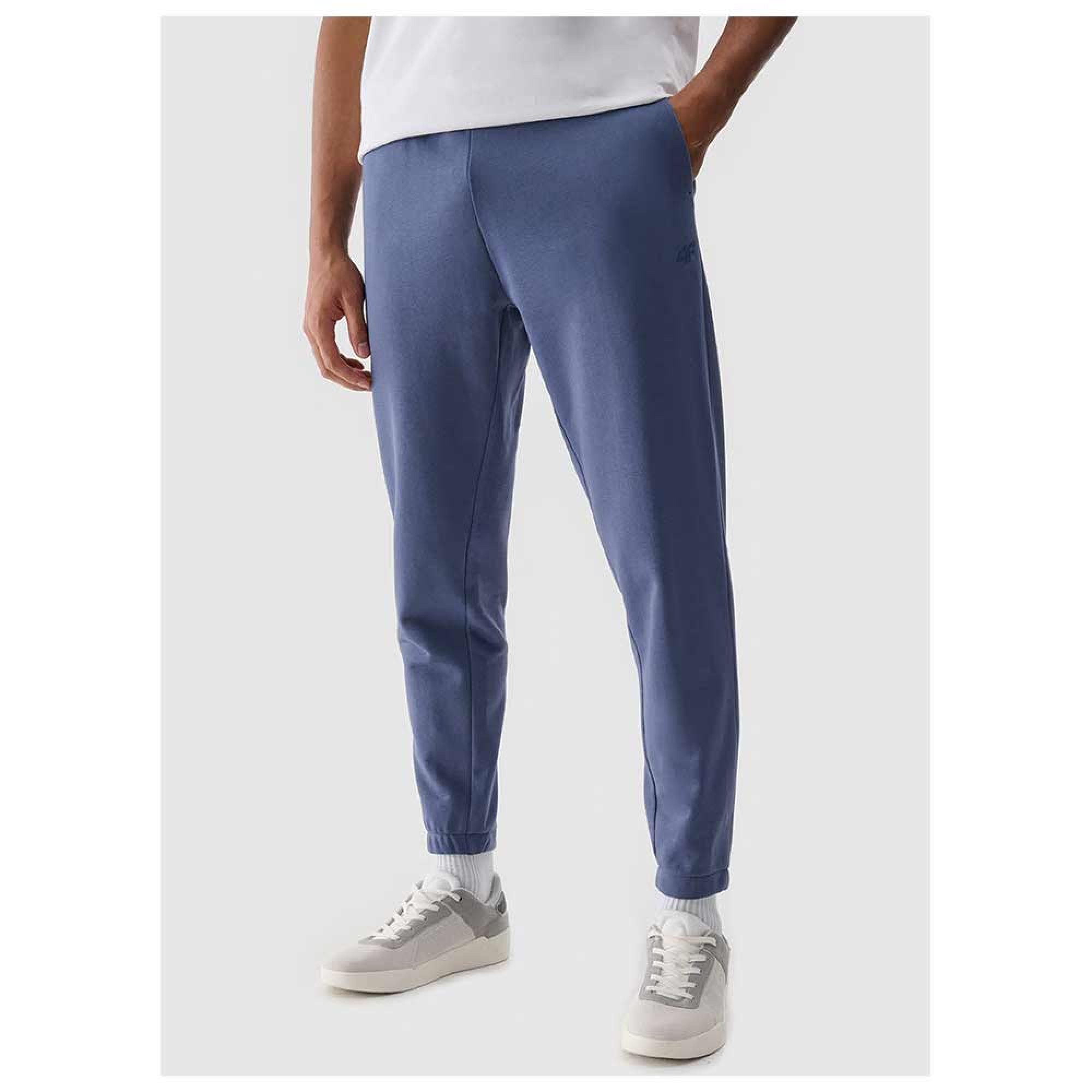 4F Ανδρικό Παντελόνι Φούτερ 4FWMM00TTROM1139 DENIM - Image 3