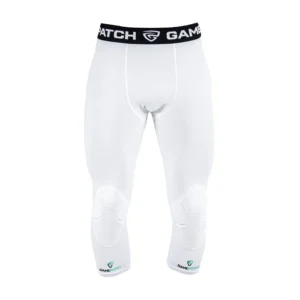 Gamepatch Padded 3/4 tights with full protection Unisex White