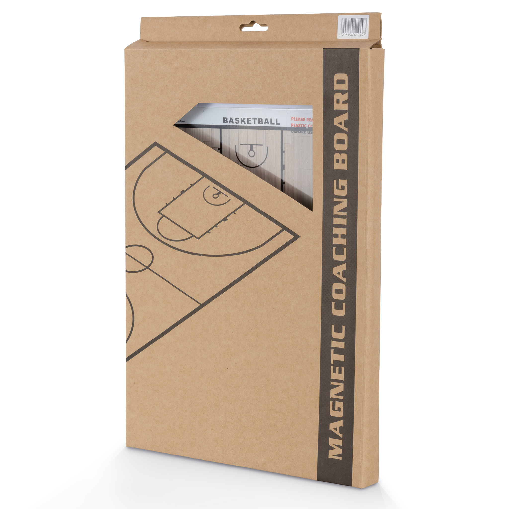 AMILA Ταμπλό Προπονητή Basket Διπλής Όψης Μαγνητικό 25,0x37,0 cm 41949 - Image 3