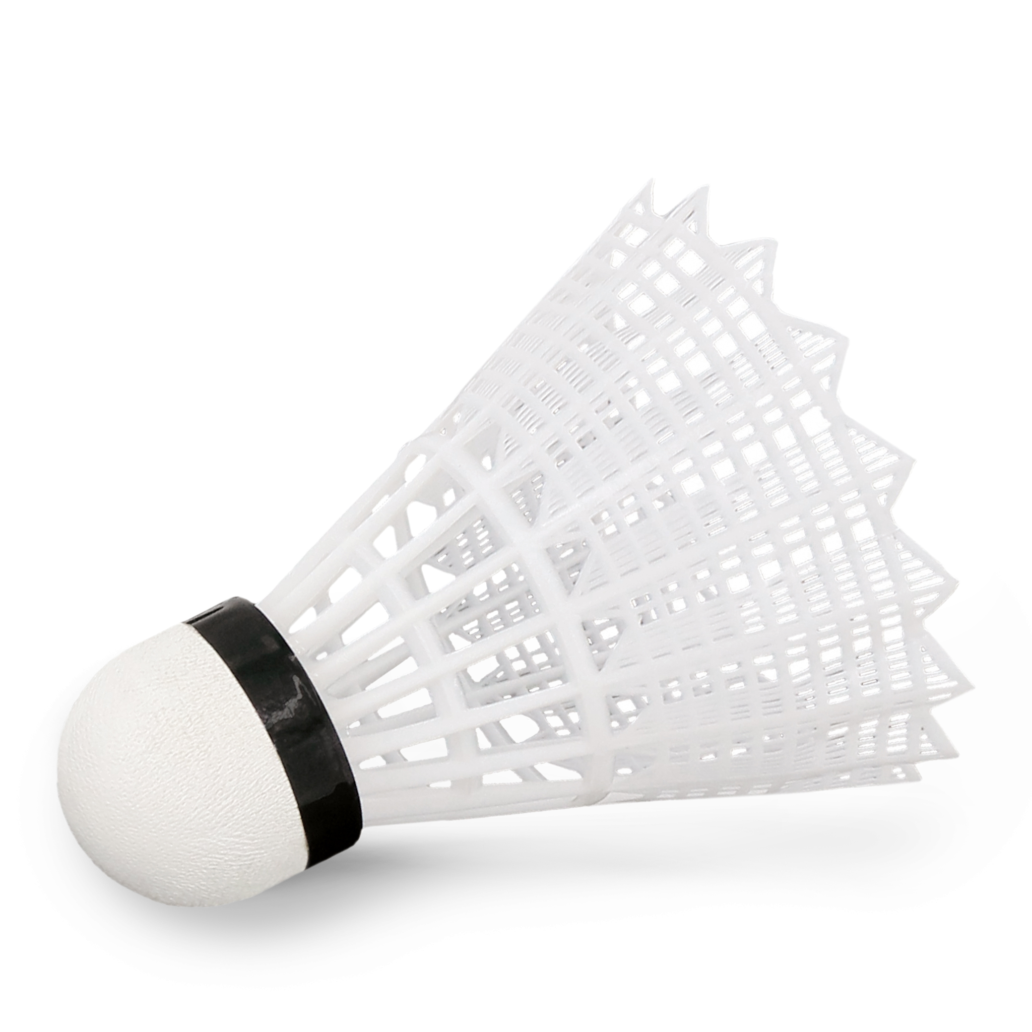 WISH Μπαλάκια Badminton Nylon Shuttlecock S-300 6 τμχ. 42071 - Image 2