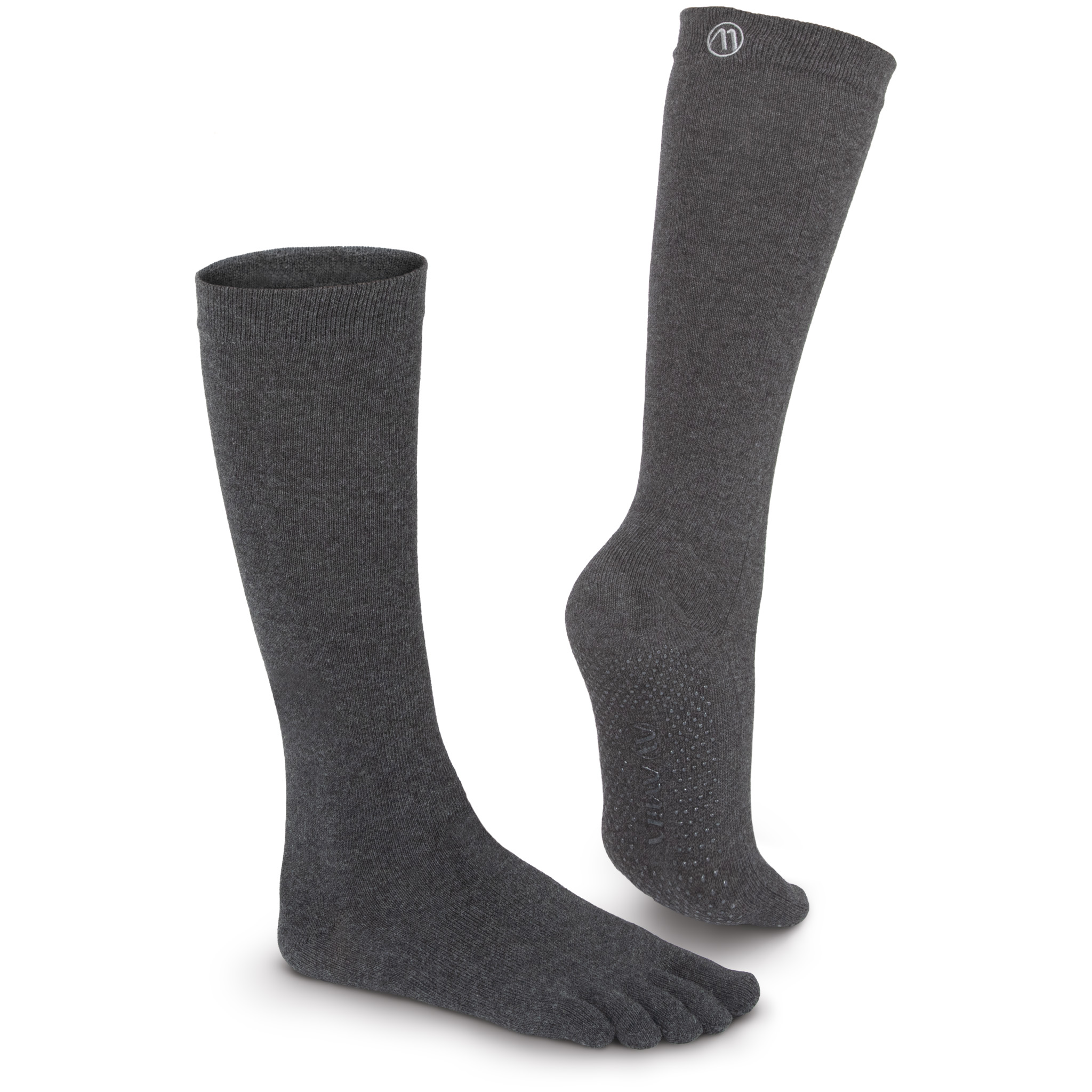 AMILA Γυναικείες Κάλτσες Pilates Yoga Felis High 39-42 – Ash Grey 99872