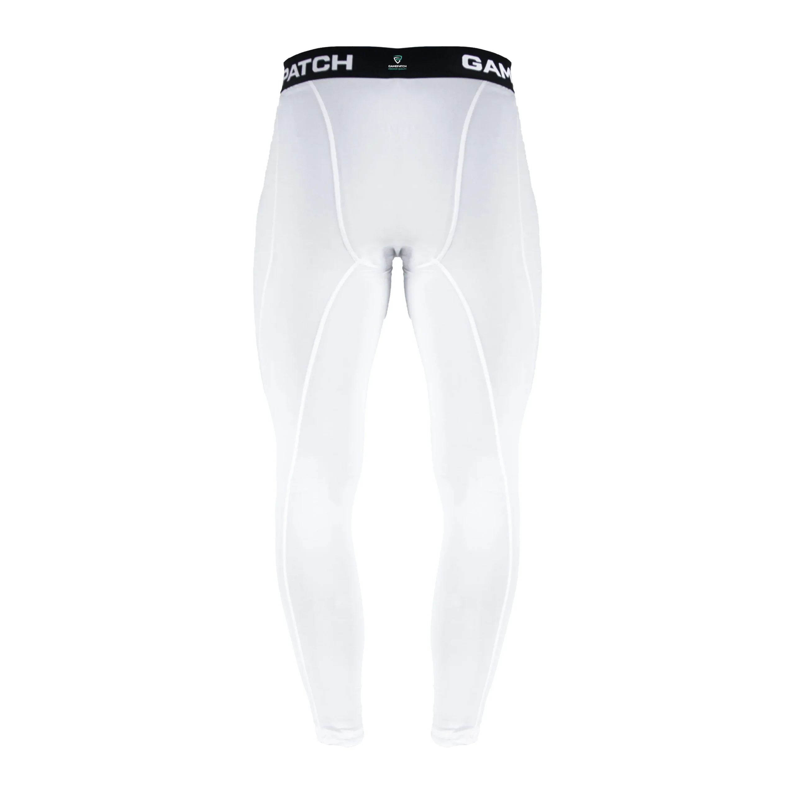 Gamepatch Compression pants Unisex White - Image 2