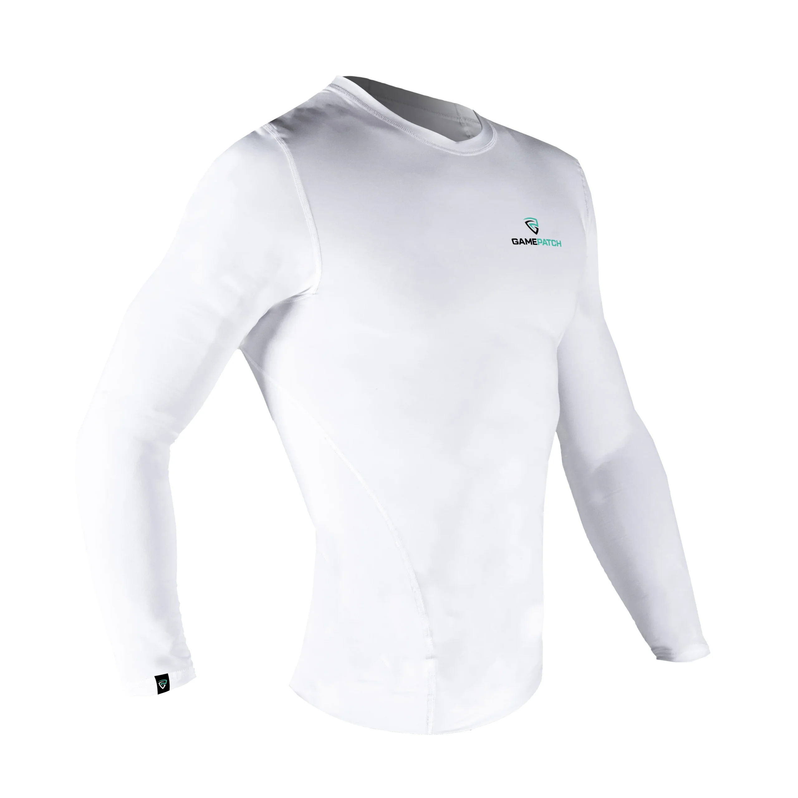 Gamepatch Compression shirt LONG SLEEVES White - Image 4