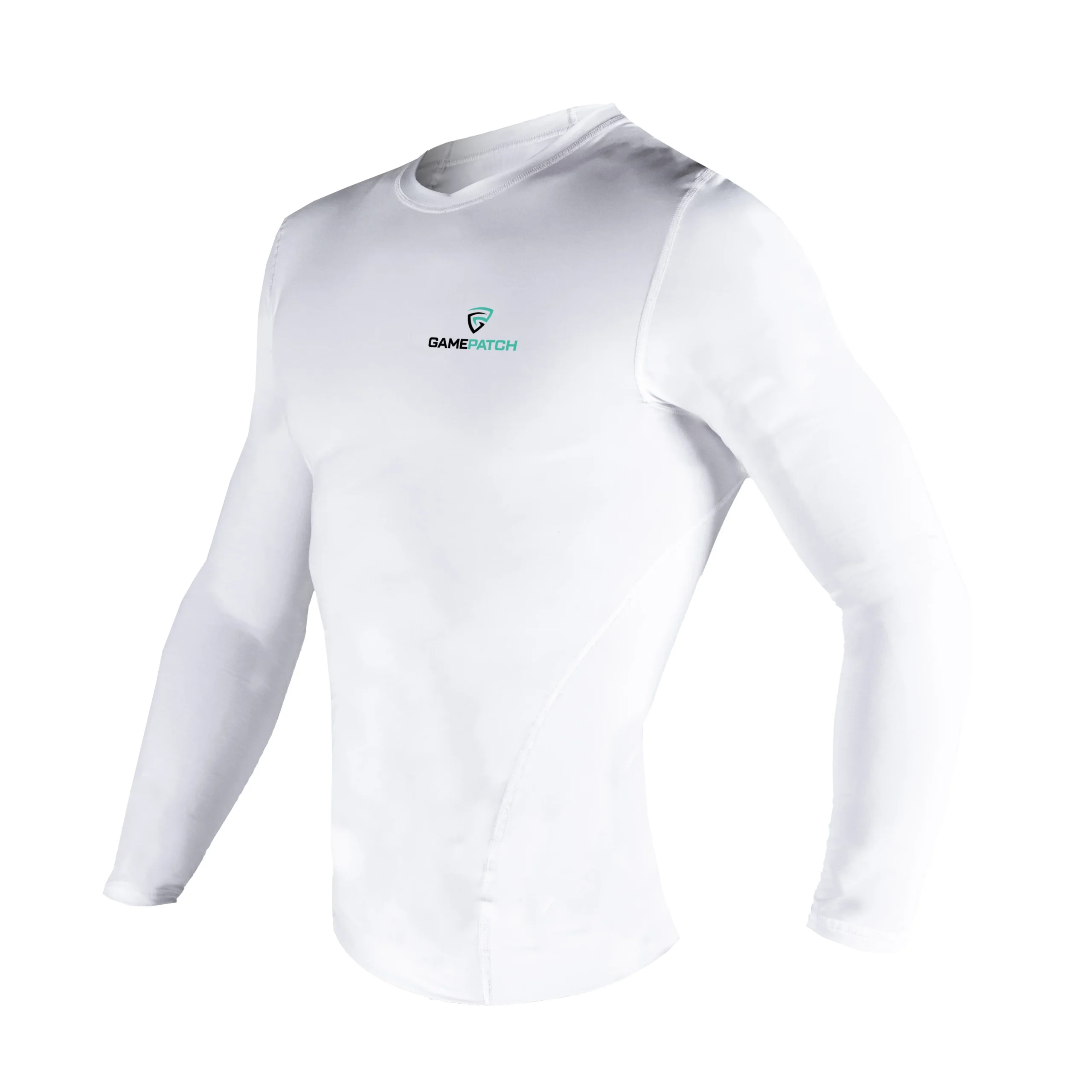 Gamepatch Compression shirt LONG SLEEVES White - Image 3