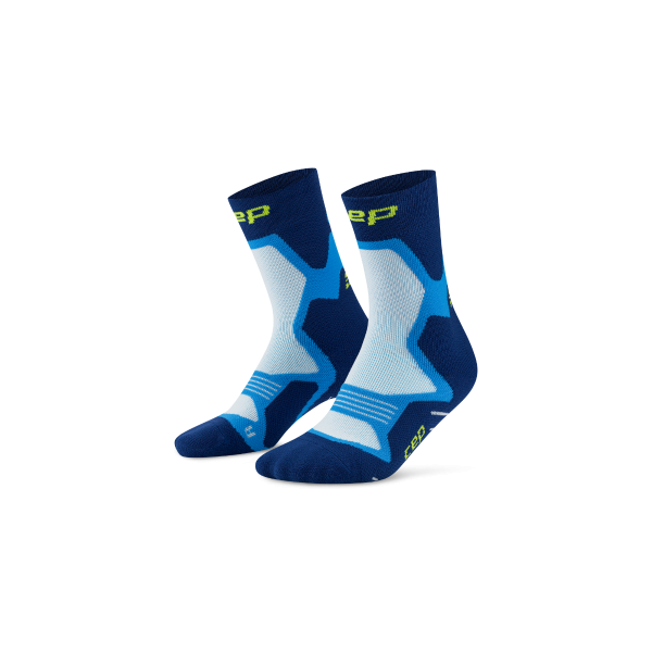 CEP run cushion Κάλτσες, mid cut, blue, unisex