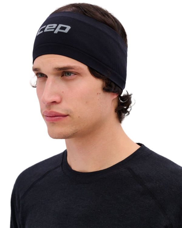 CEP run headband, 3.0, black, unisex, one size