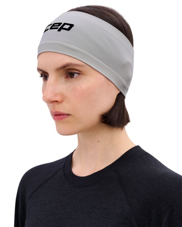 CEP run headband, 3.0, light grey , unisex, one size