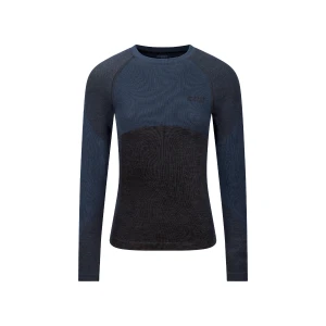 CEP ski merino base layer shirt, long sleeve, 2.0, black, women