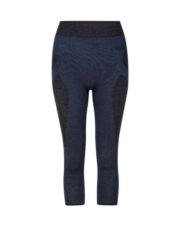 CEP ski merino Ισοθερμικό Κολάν, 3/4, 2.0, black, Γυναικείο