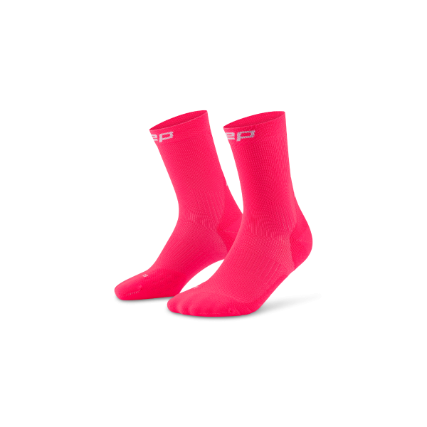 CEP run Κάλτσες, mid cut, 5.0, men pink