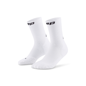 CEP run Κάλτσες, mid cut, 5.0, men white