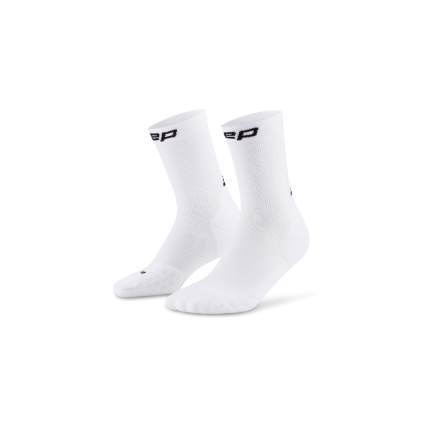 CEP run Κάλτσες, mid cut, 5.0, men white