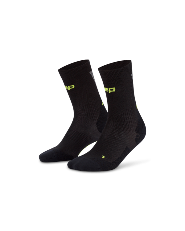 CEP run ultralight Κάλτσες, mid cut, 4.0, women black/grey