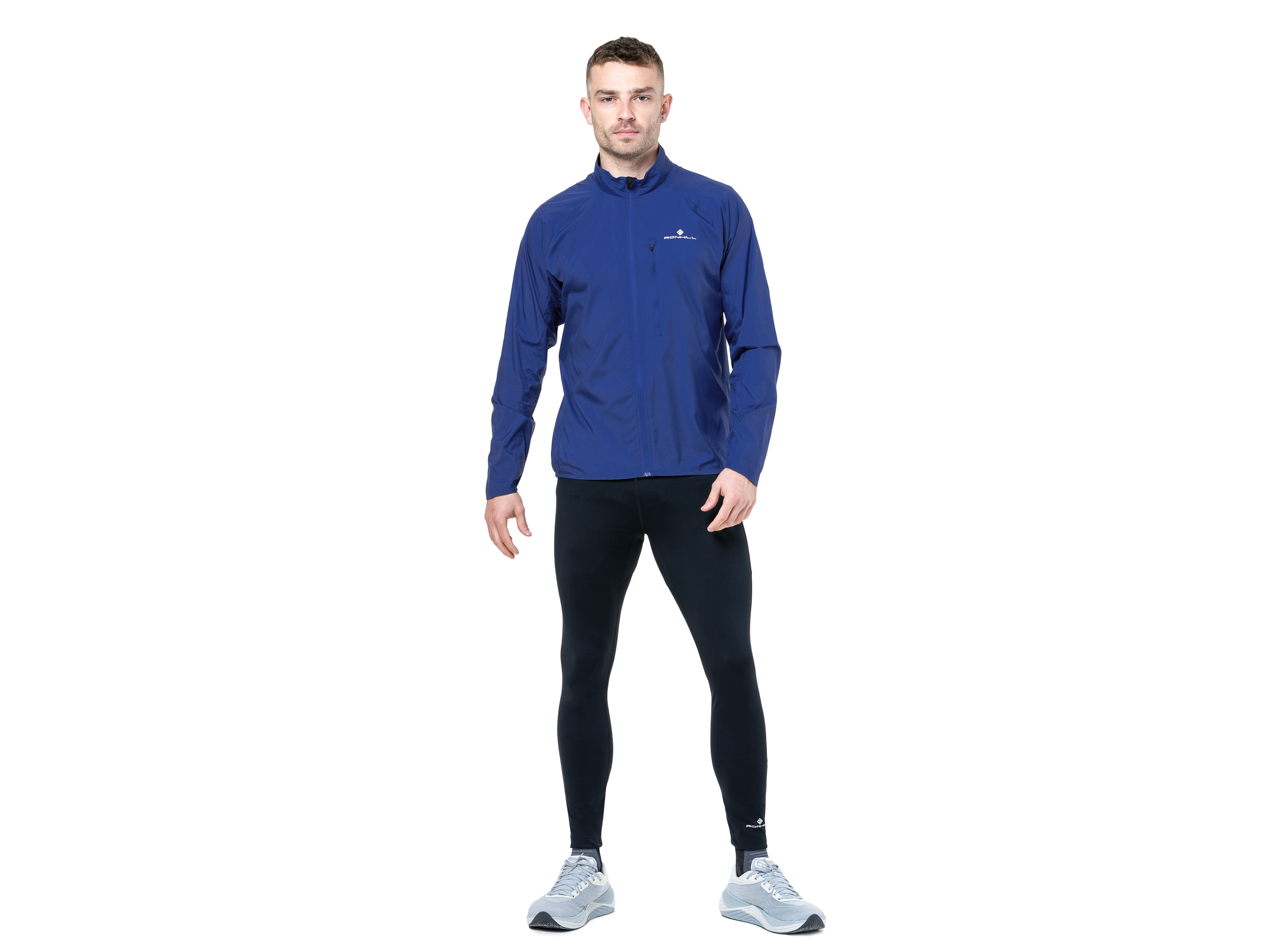 Ronhill Men's Core Jacket Rh-00898 DrkCobalt/BrightWhite - Image 2