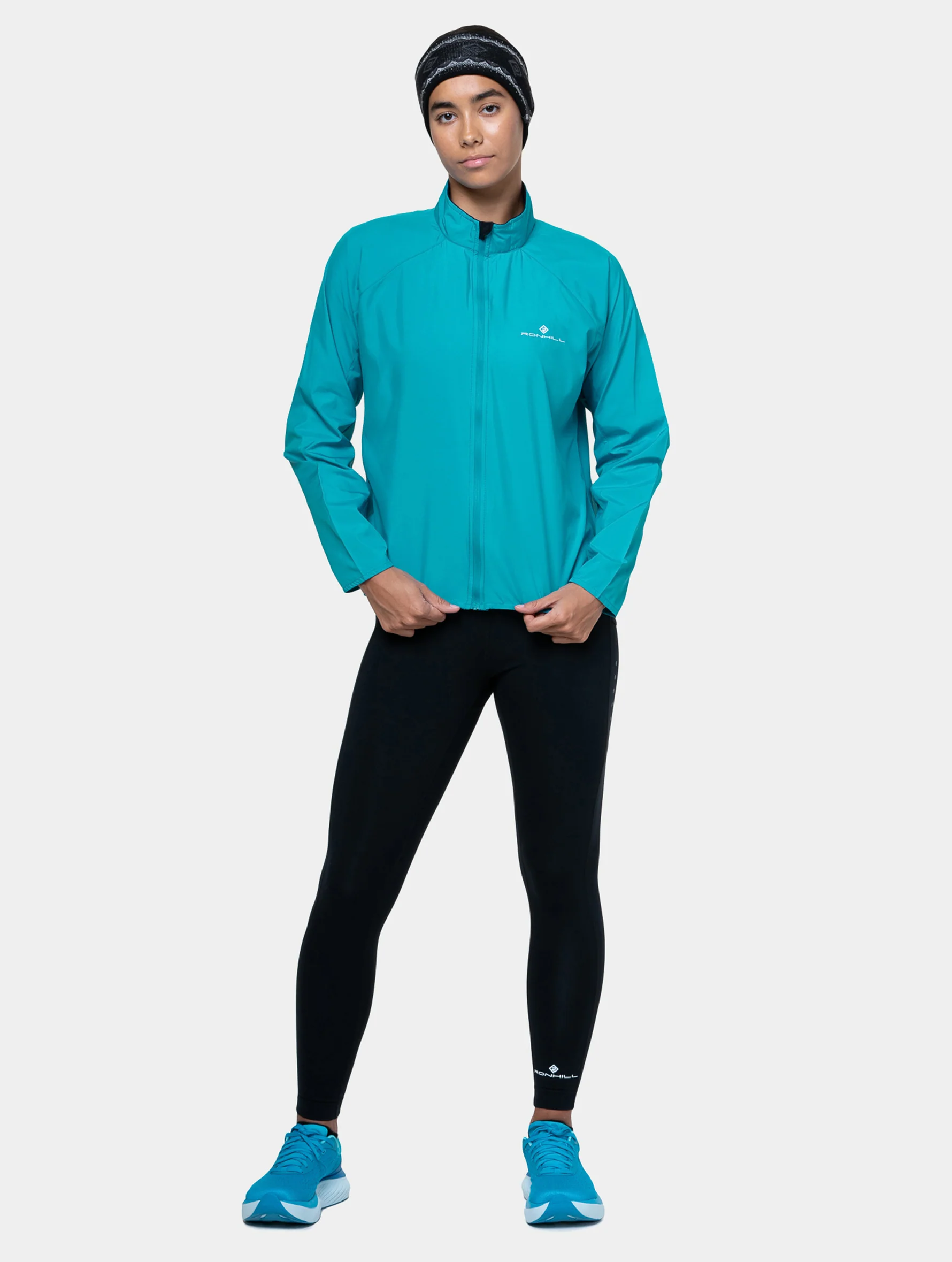 Ronhill Wmn's Core Jacket Rh-01141 Azure/Bright White - Image 5