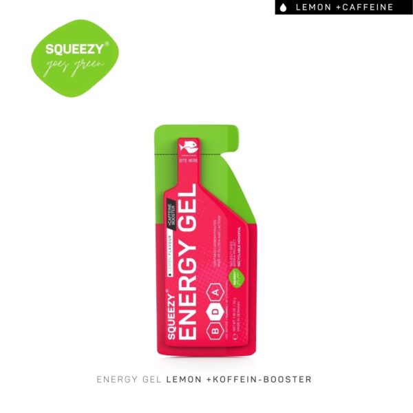 Squeezy Energy Drink gel Lemon + Caf 60ml