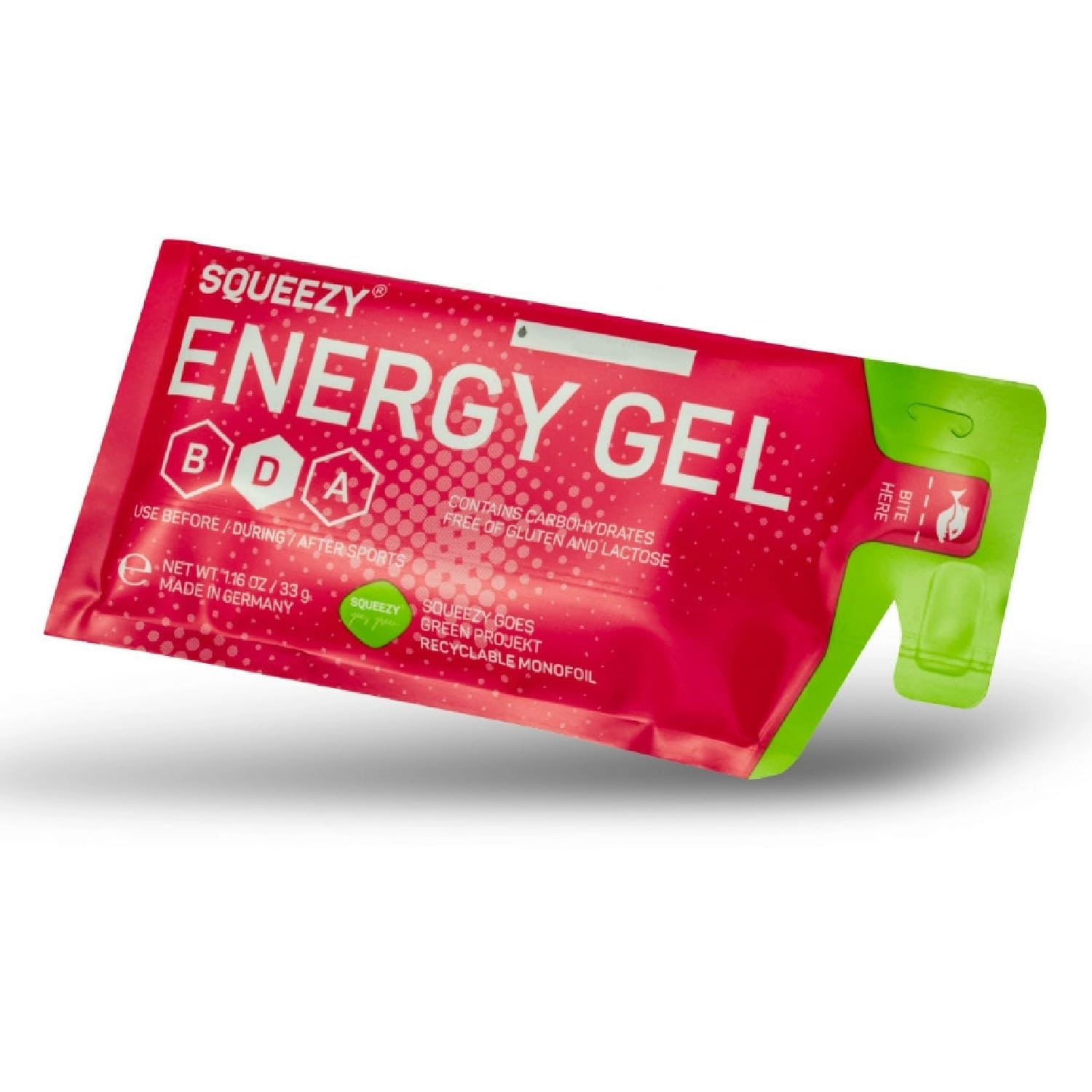 Squeezy Energy Gel Raspberry