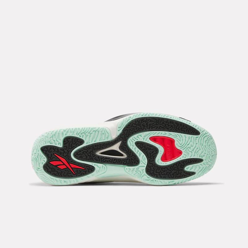 Reebok ENGINE A 26 SE Unisex Παπούτσια Basketball CHALK/BLACK/ENE - Image 4