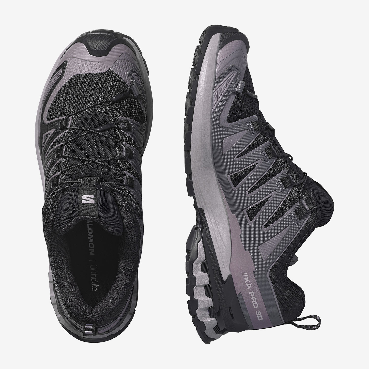 Salomon XA PRO 3D V9 Γυναικεία BLACK/GULL/EXCALI - Image 6