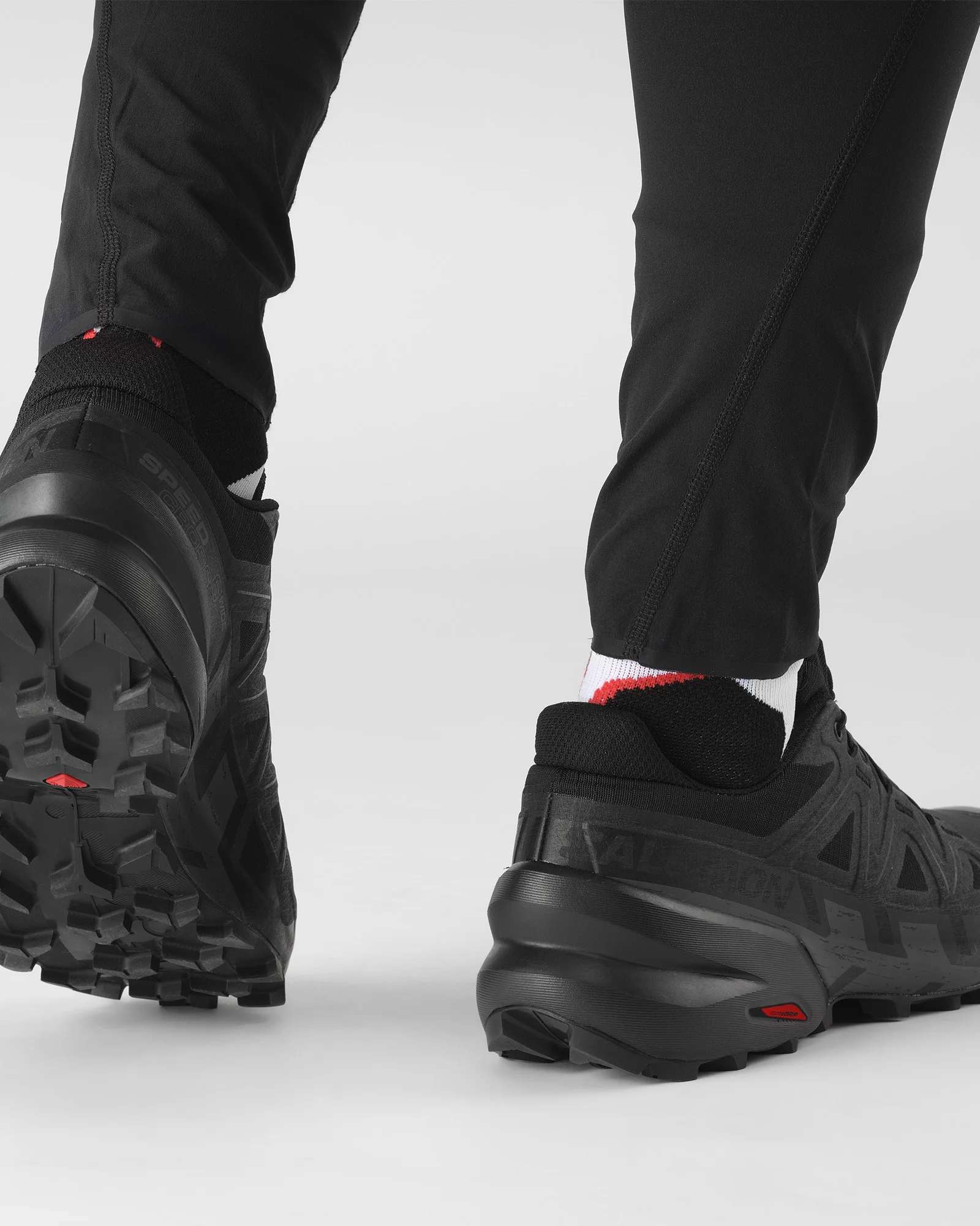 Salomon SPEEDCROSS 6 WIDE BLACK/BLACK/PHAN - Image 7