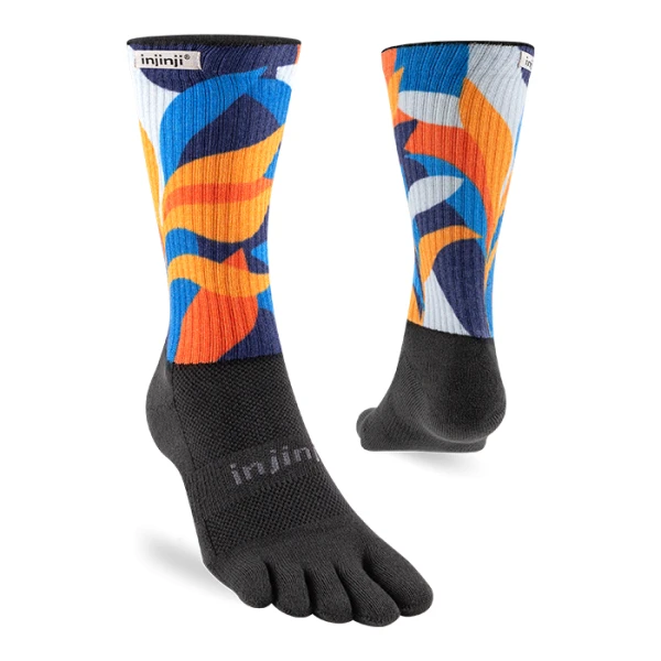 Injinji Κάλτσες Trail MIDWEIGHT MINI CREW BOTANIC SPECTURM
