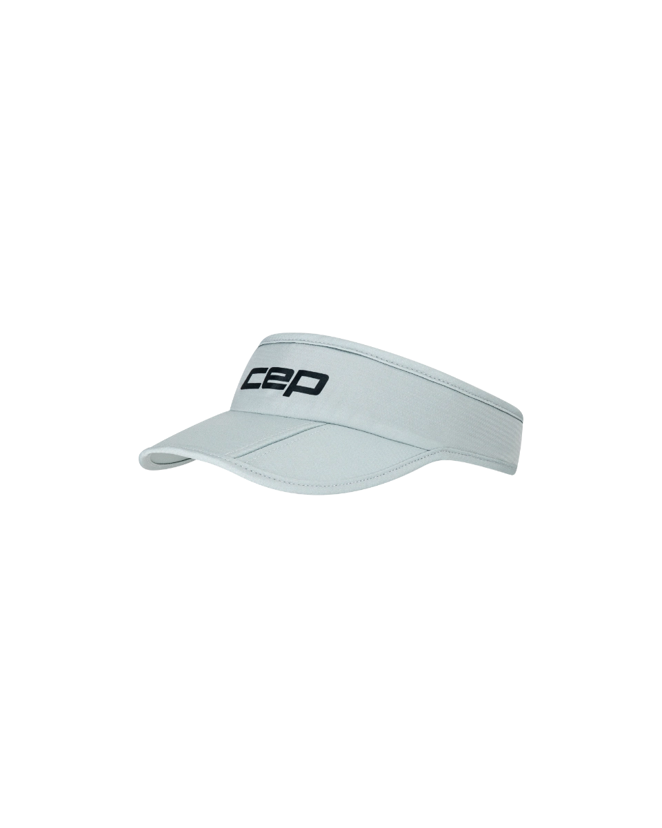 CEP CORE RUN FOLDABLE VISOR - UNISEX LIGHT GREY OS
