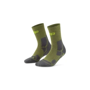 CEP Κάλτσες Πεζοπορίας HIKING MID CUSHION SOCKS, MID CUT - MEN OLIVE/GREY