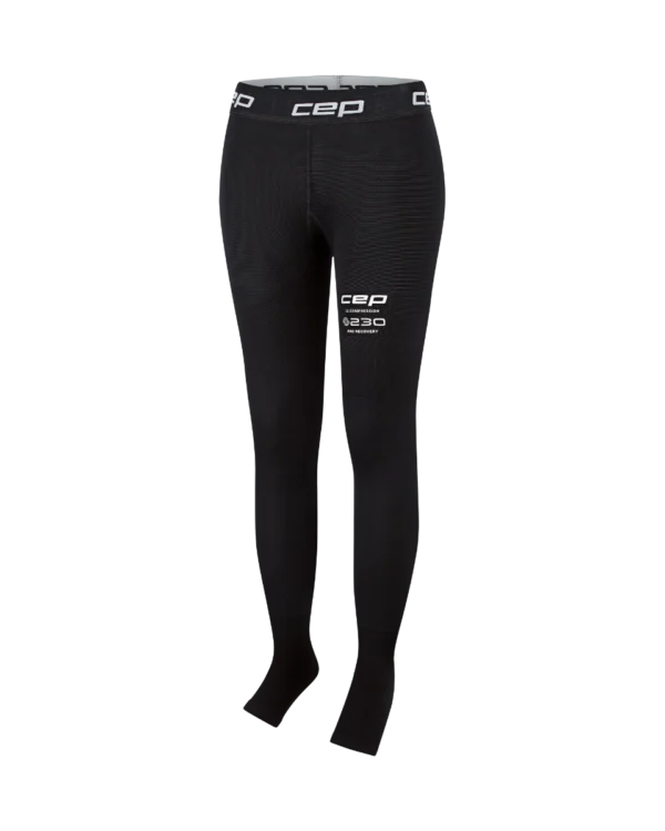 CEP κολάν αποκατάστασης PRO RECOVERY COMPRESSION TIGHTS, 4.0, OPEN TOE - Γυναικείο Μαύρο