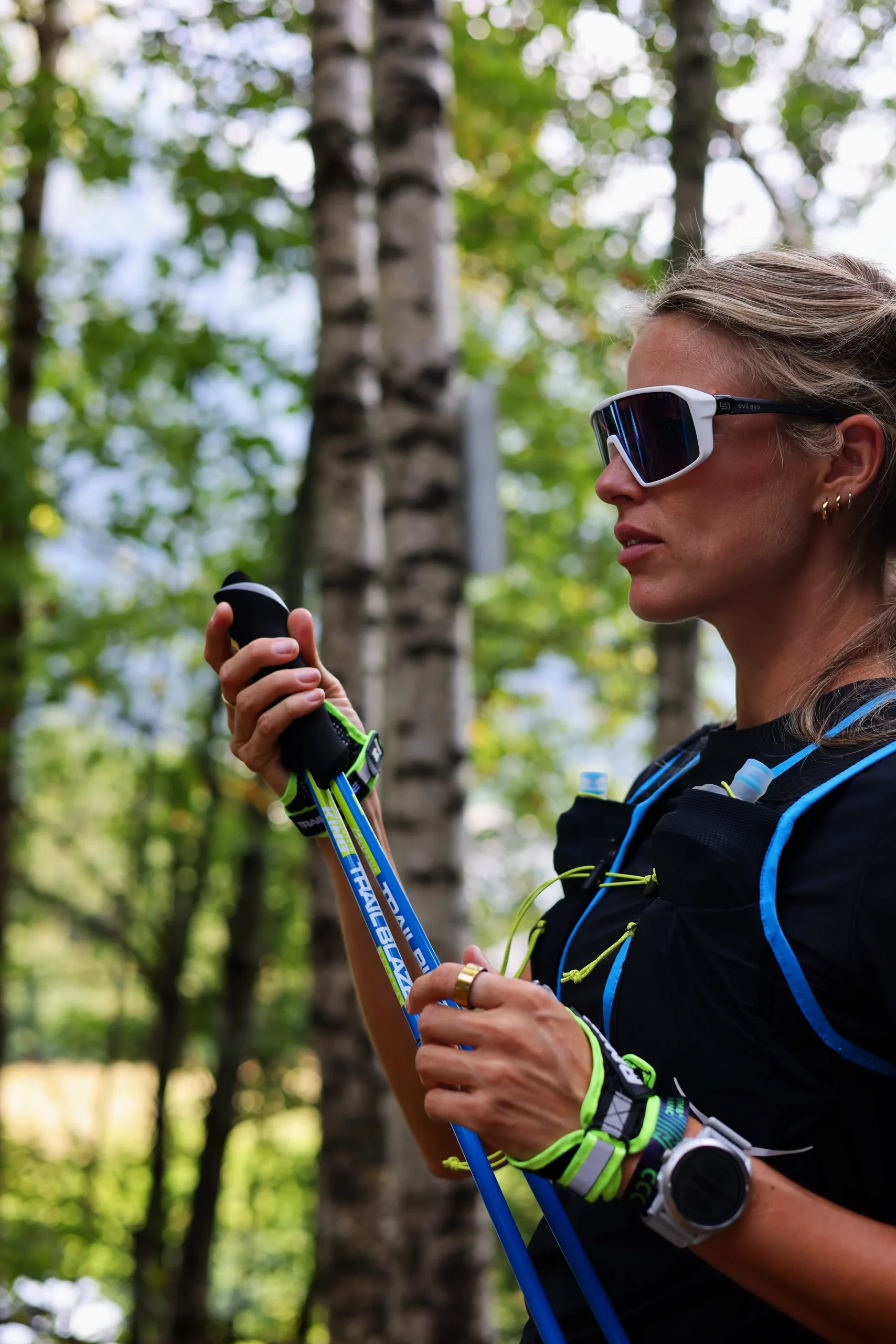 Mountain King Μπατόν Trail Running SkyRunner Edge Blue - Image 10
