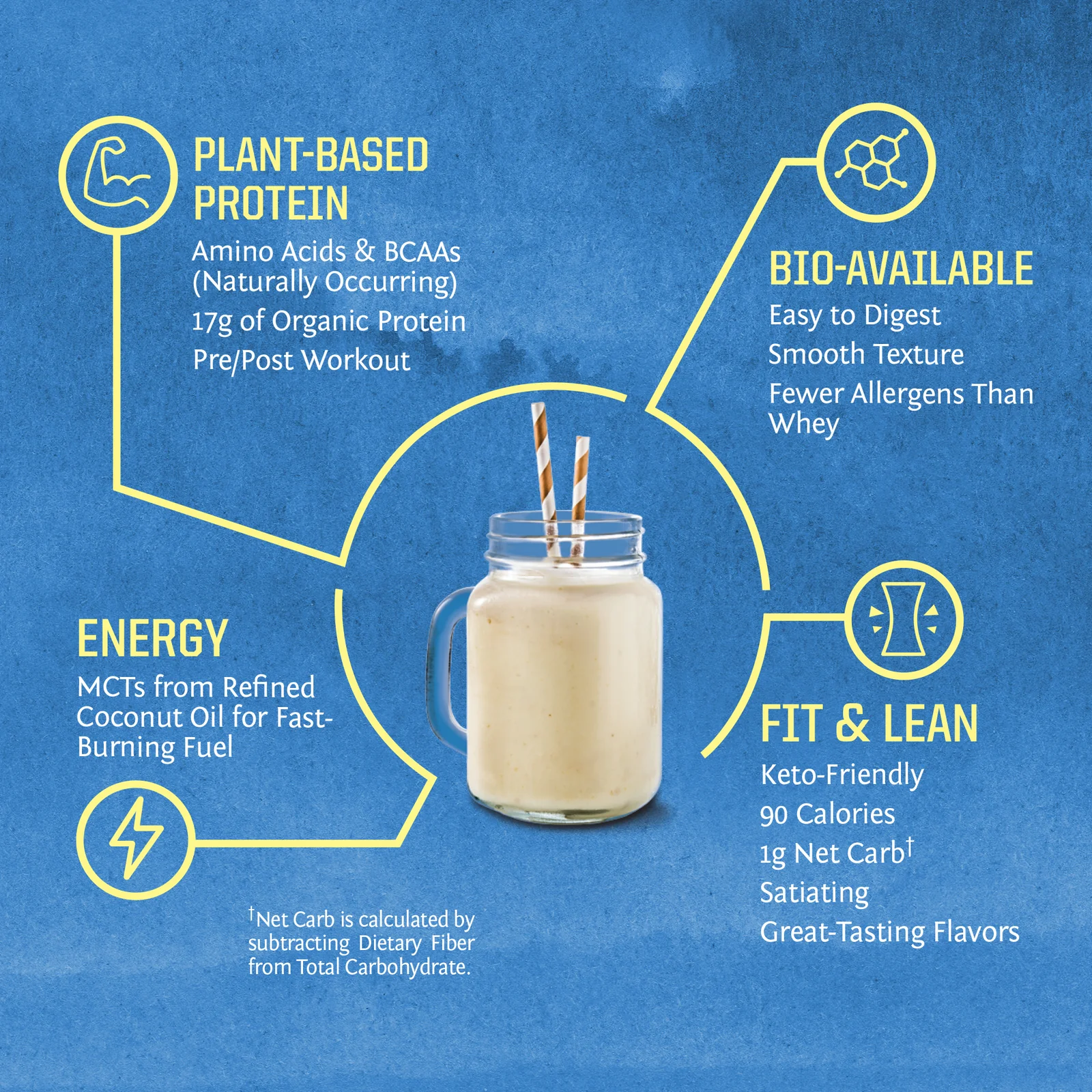 Sunwarrior Warrior Blend Organic Vegan Protein (375g) ORGANIC - Image 8