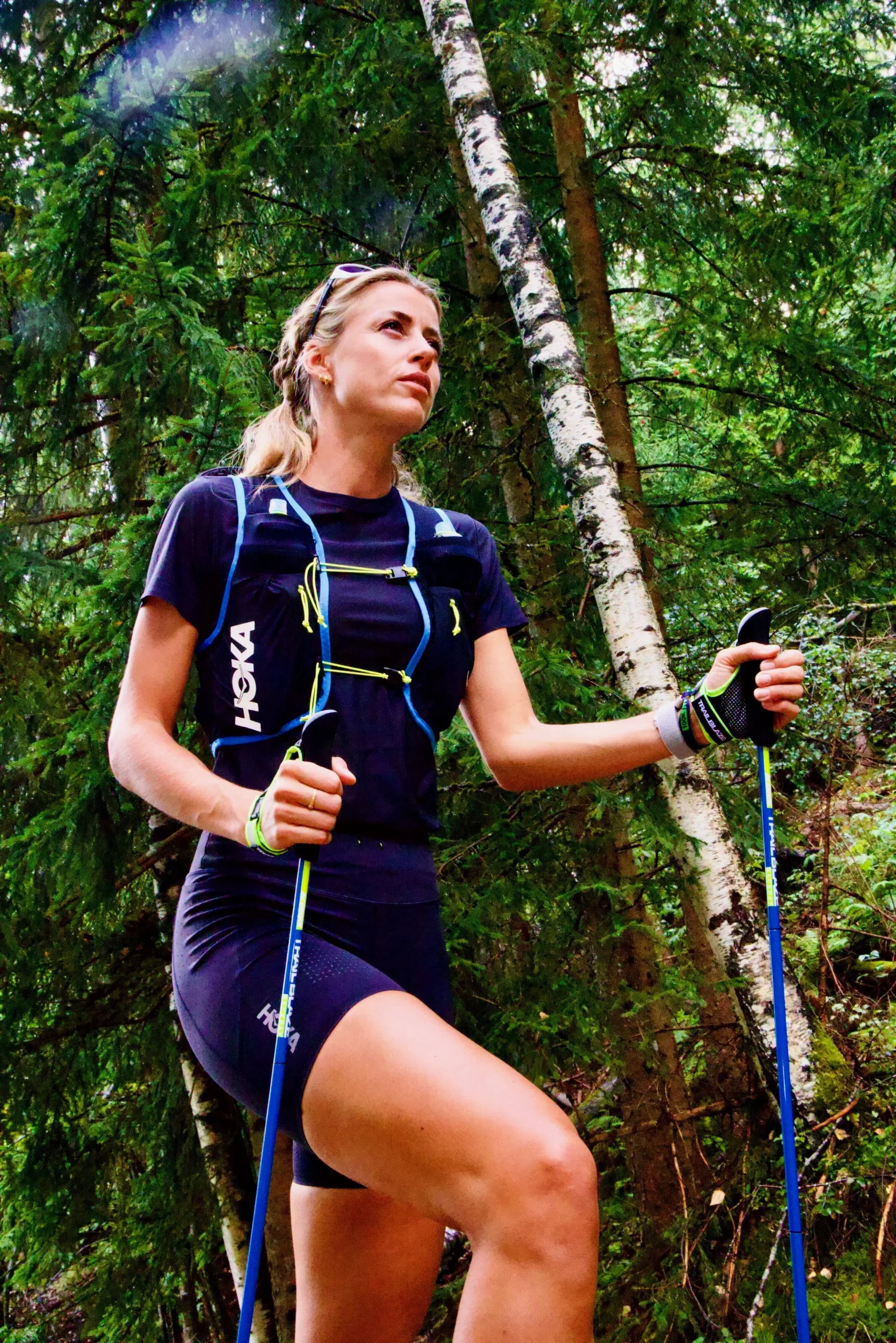 Mountain King Μπατόν Trail Running SkyRunner Edge Blue - Image 2