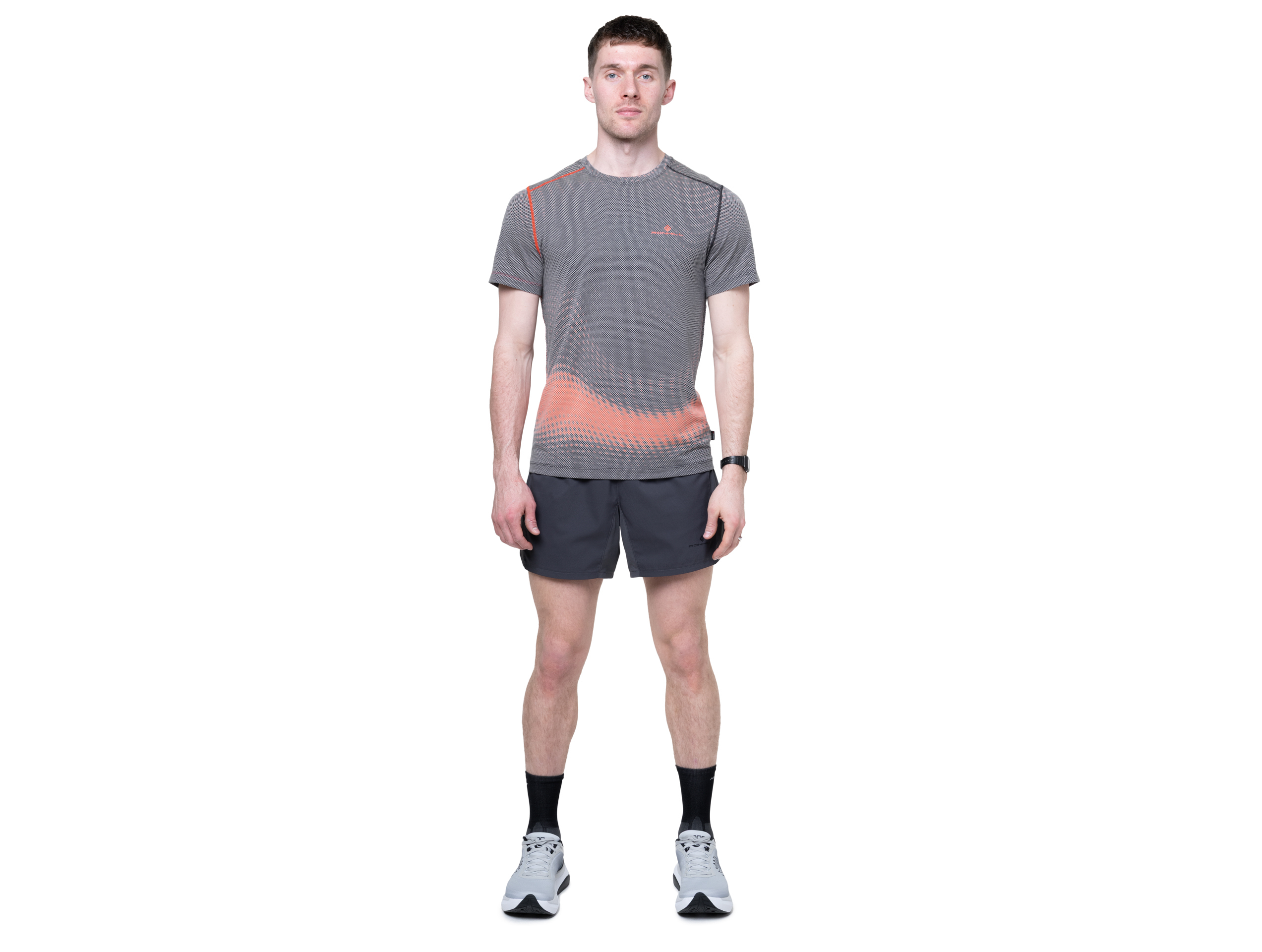 Ronhill Men's Tech Golden Hour S/S Μπλουζάκι Κόκκινο - Image 8