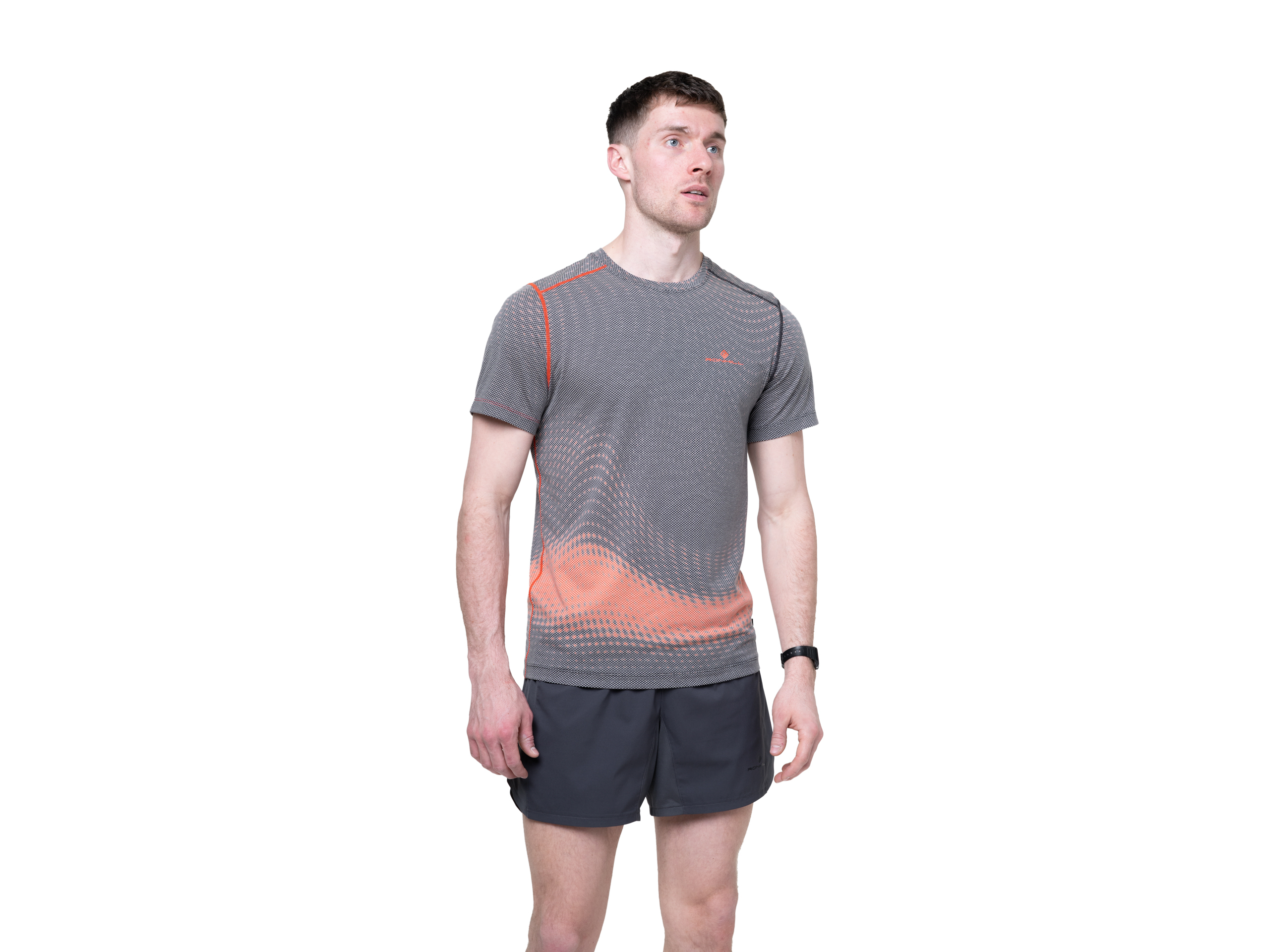 Ronhill Men's Tech Golden Hour S/S Μπλουζάκι Κόκκινο - Image 7
