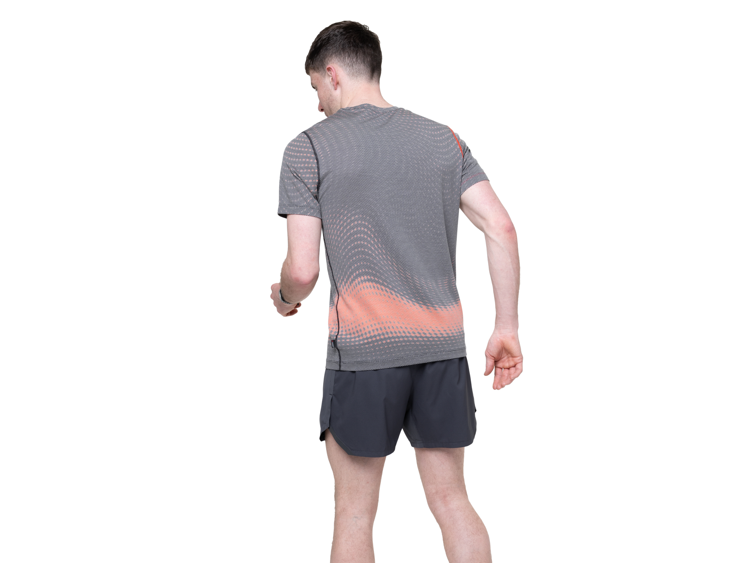Ronhill Men's Tech Golden Hour S/S Μπλουζάκι Κόκκινο - Image 5