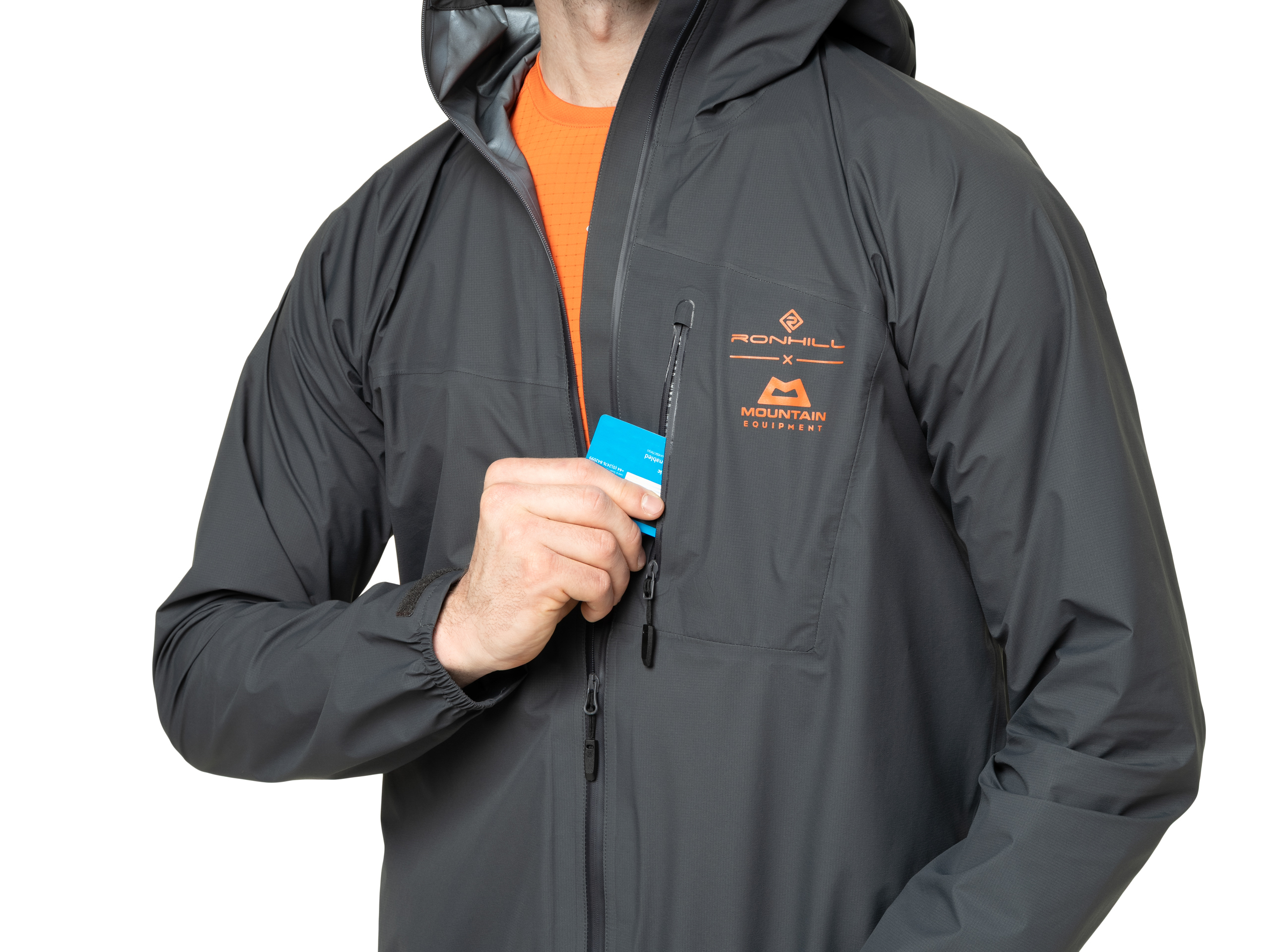 Ronhill Ανδρικό Αδιάβροχο Tech Gore-Tex Mercurial Jacket 2 Γκρι - Image 8