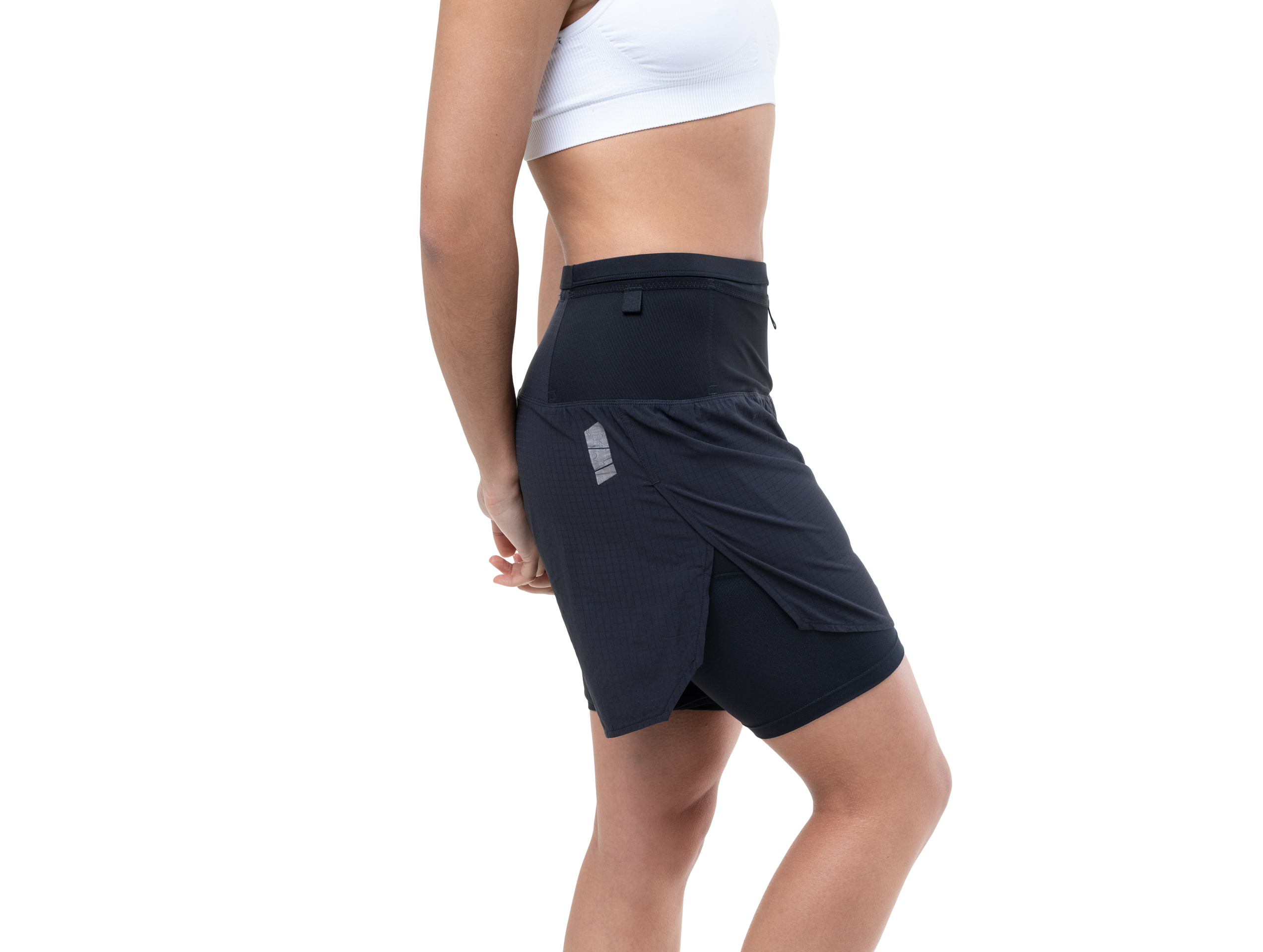 Ronhill Wmn's Tech All-Terrain 5" Twin Σορτσάκι Μαύρο - Image 7