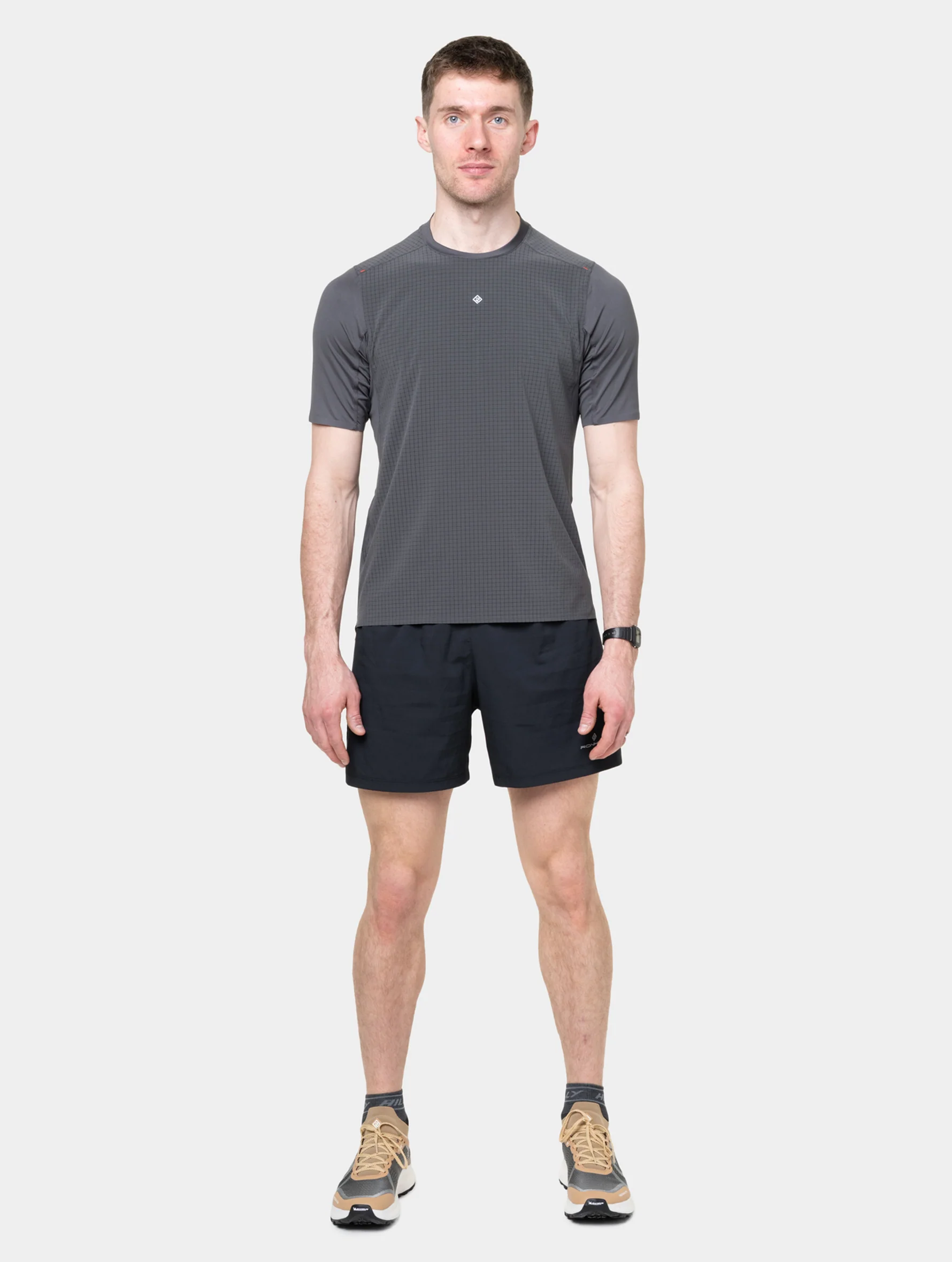 Ronhill Men's Tech All-Terrain S/S Μπλουζάκι Γκρί - Image 7