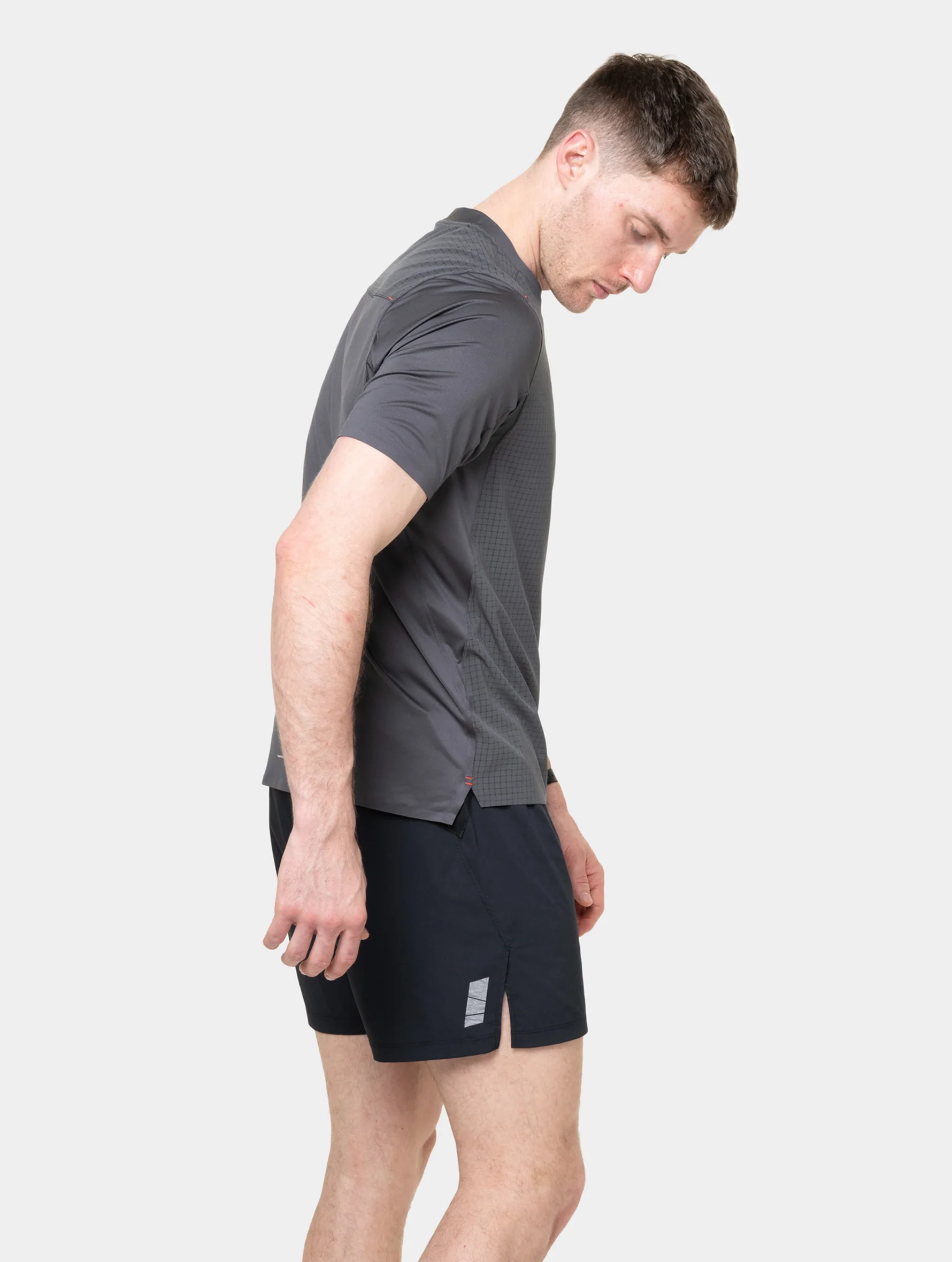 Ronhill Men's Tech All-Terrain S/S Μπλουζάκι Γκρί - Image 3